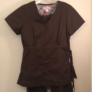Brown Koi Scrubs